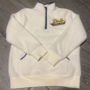 Kids Vintage Sherpa Half zip Polo Ralph Lauren